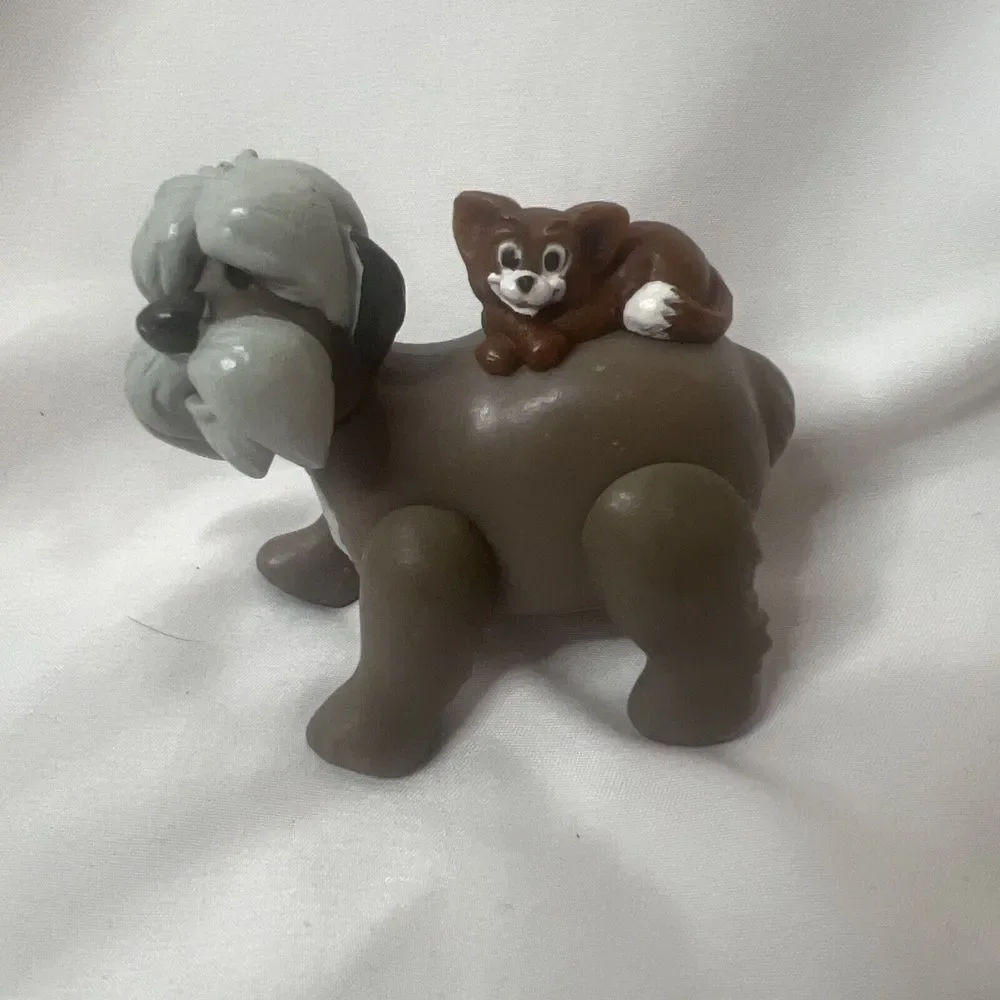 Disney McDonald's 101 Dalmatian Dog Figurine Colonel Sheep Dog Sergeant‎ Tibbs